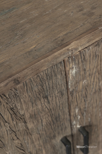 Kastje 2 deurs | oud hout