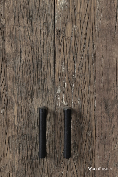 Kastje 2 deurs | oud hout