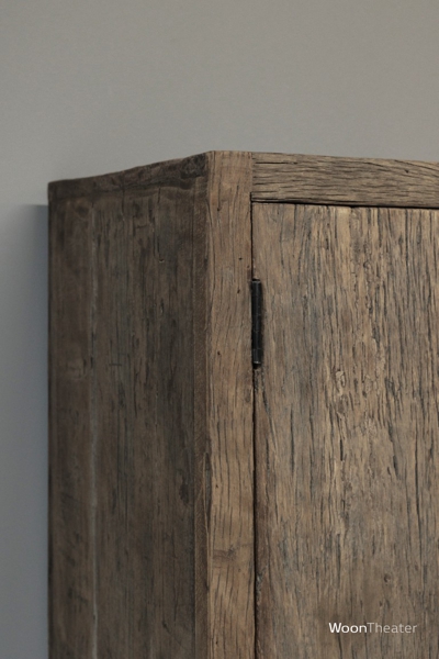 1 deurs kastje L | oud hout