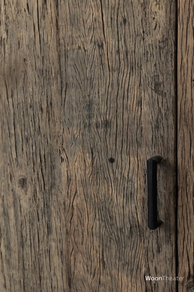 1 deurs kastje L | oud hout