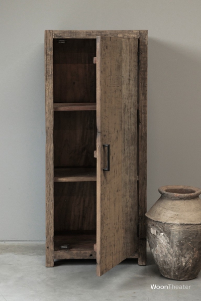 1 deurs kastje R | oud hout