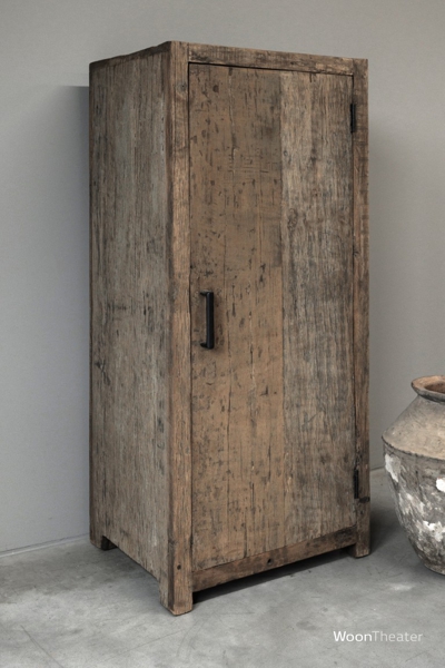 1 deurs kastje R | oud hout