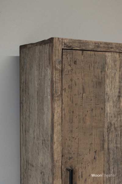 1 deurs kastje R | oud hout
