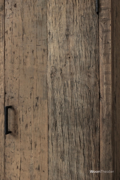 1 deurs kastje R | oud hout