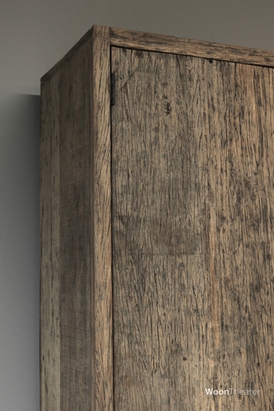 Kast smal L | oud hout