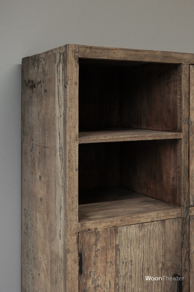 Kast open vak | oud hout