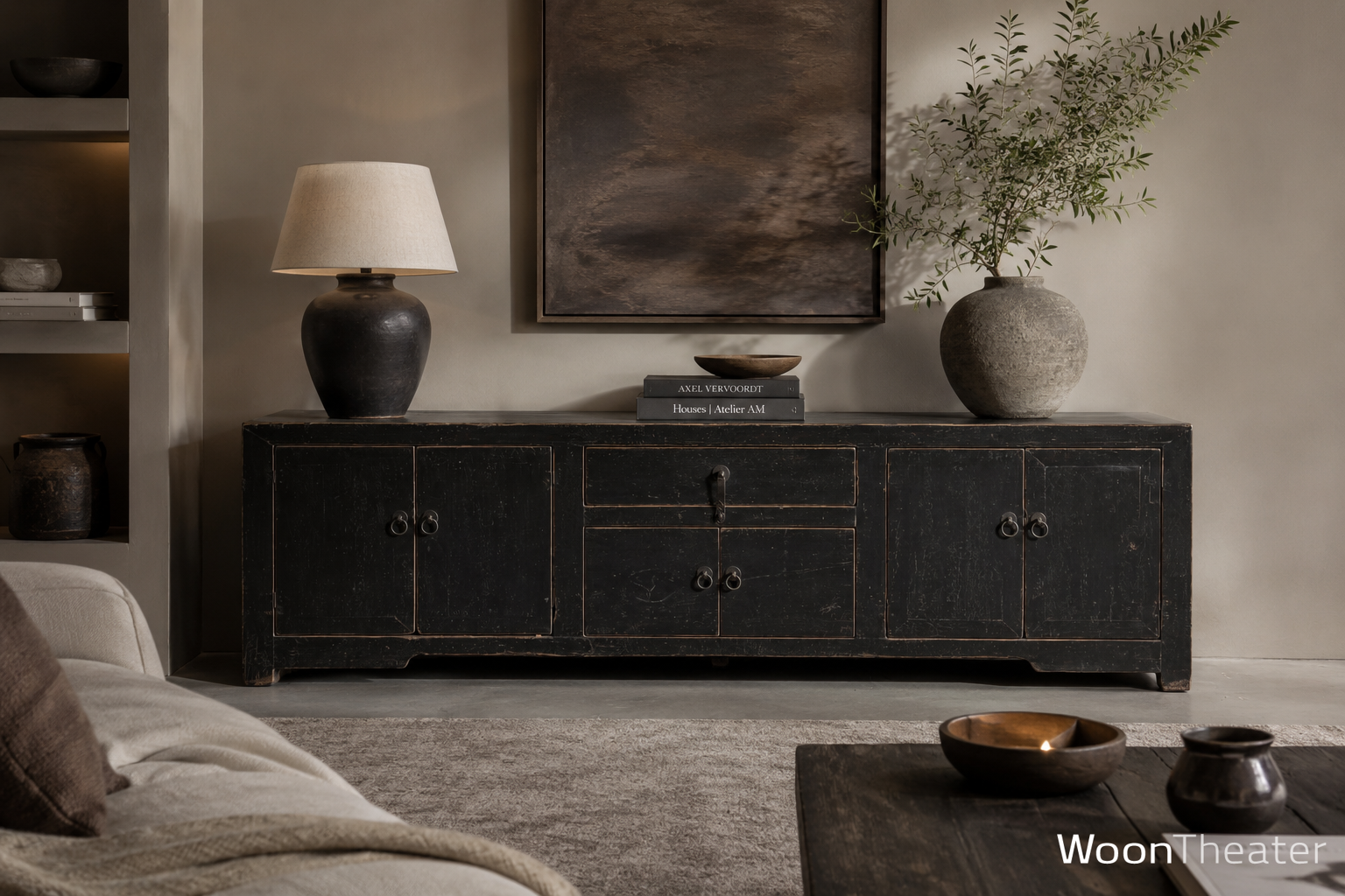 Origineel oud (tv) dressoir 