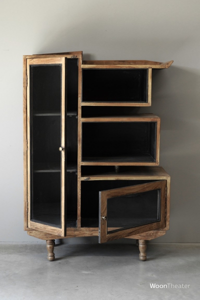 Origineel oude retro kast