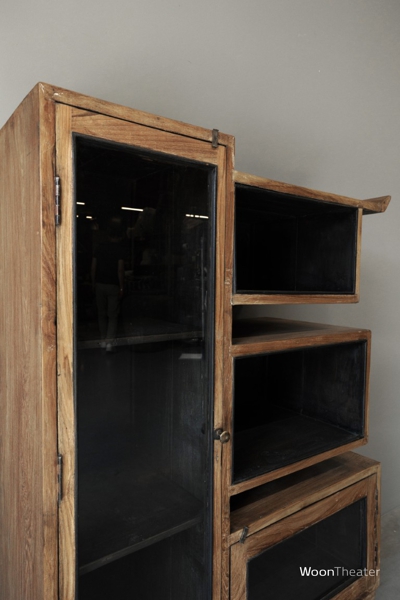 Origineel oude retro kast