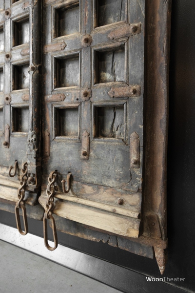 Wandpaneel antieke deur | India