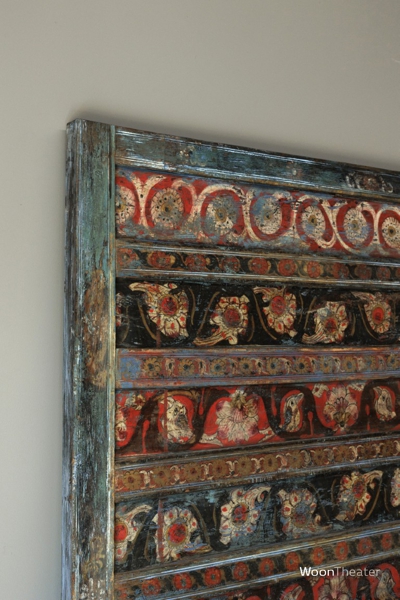 Wandpaneel authentiek beschilderd | Birma