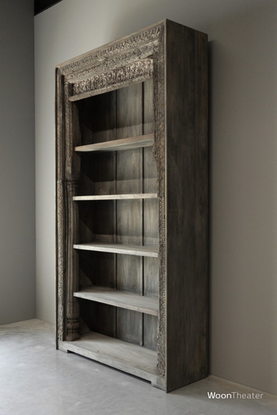 Origineel oude boekenkast | India