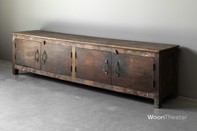 Authentiek vintage dressoir | laag