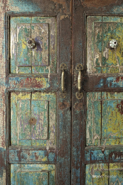 Authentieke kast | kleurrijk | India