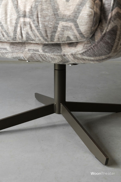 Luxe eetkamerstoel Sofie | draaivoet