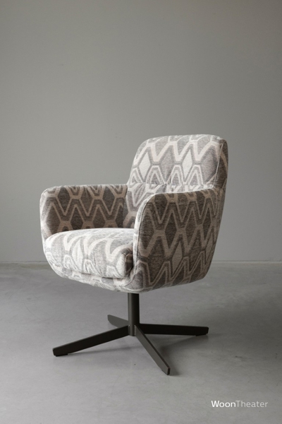 Luxe eetkamerstoel Sofie | draaivoet