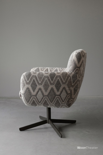 Luxe eetkamerstoel Sofie | draaivoet