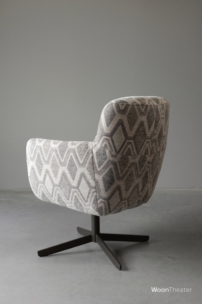 Luxe eetkamerstoel Sofie | draaivoet