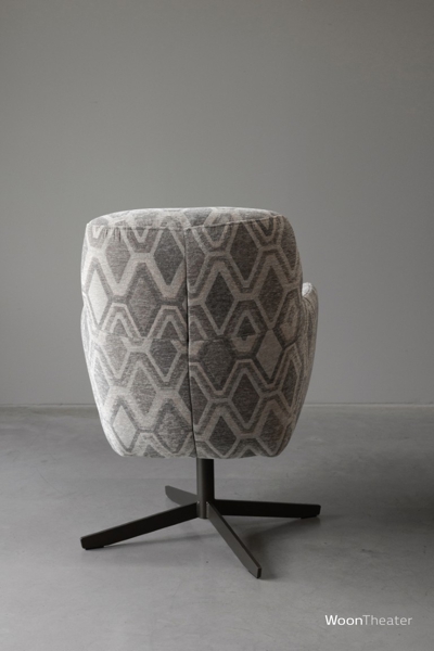 Luxe eetkamerstoel Sofie | draaivoet