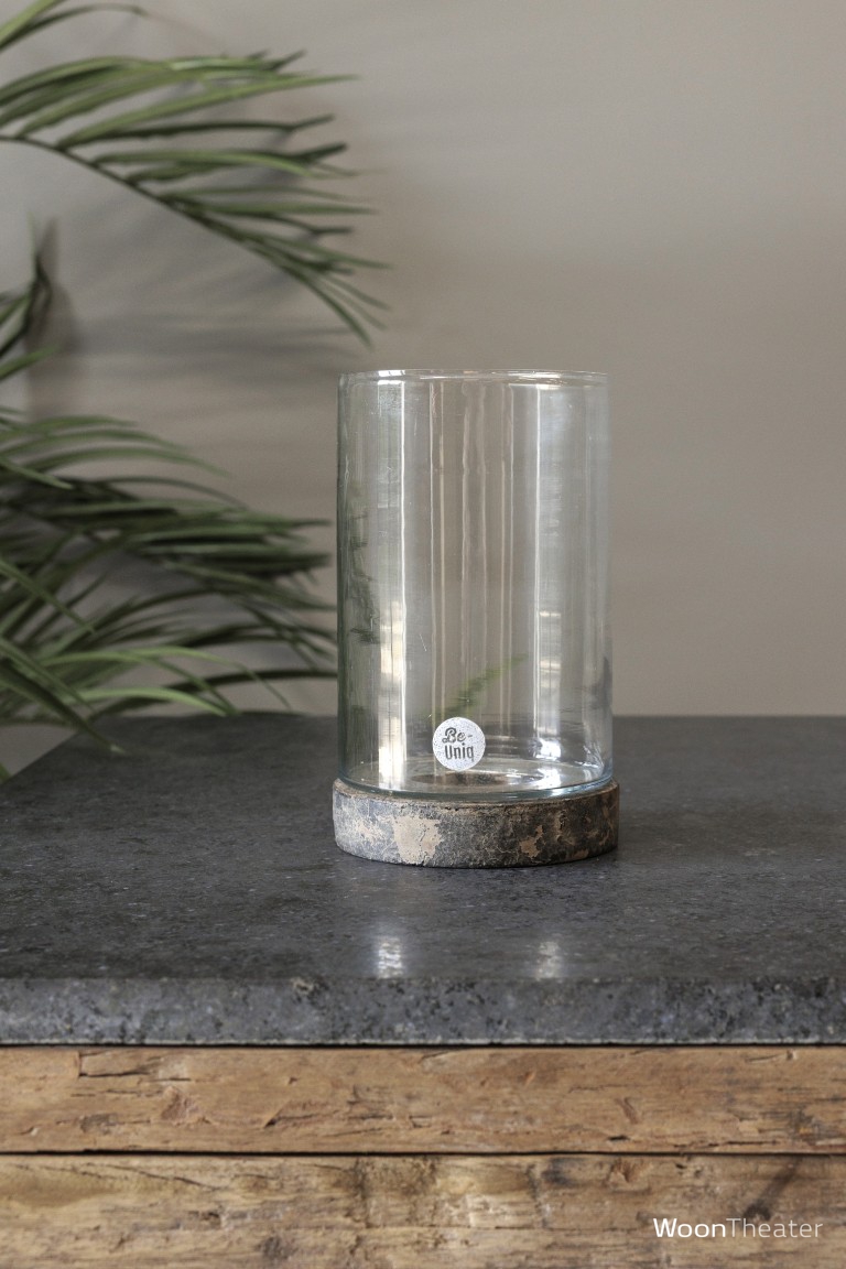 Kandelaar-windlicht Zwolle | Small | Glass Collection