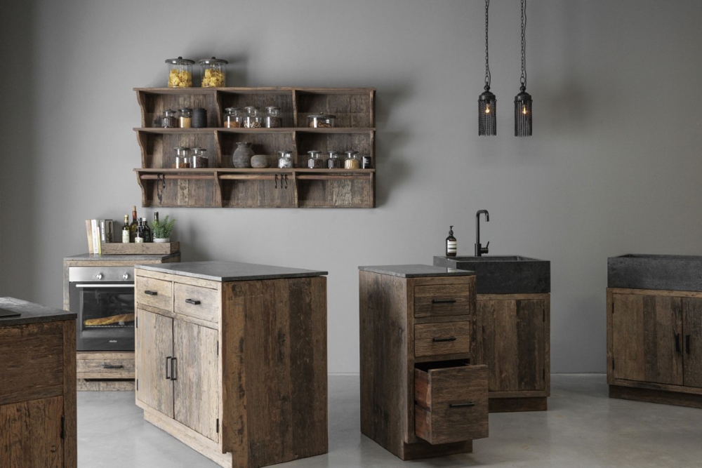 Rustieke modulaire keuken