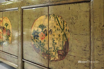 Origineel oud dressoir | beschilderd