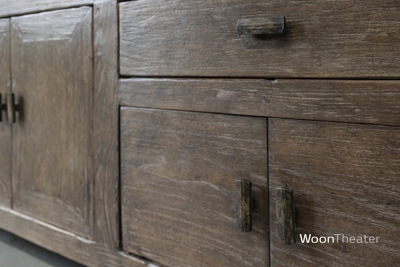 Tv dressoir oud elmhout | China