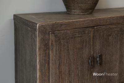 Tv dressoir oud elmhout