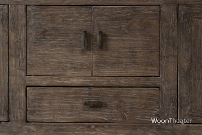 Tv dressoir oud elmhout