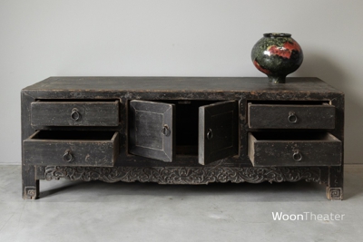 Origineel oud tv dressoir 