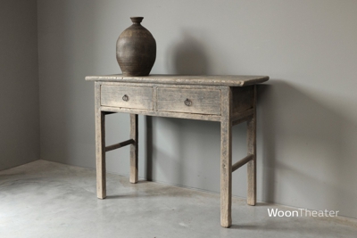 Origineel oude wandtafel 