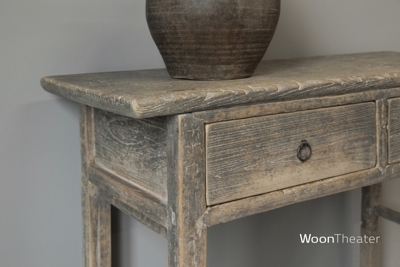 Origineel oude wandtafel 
