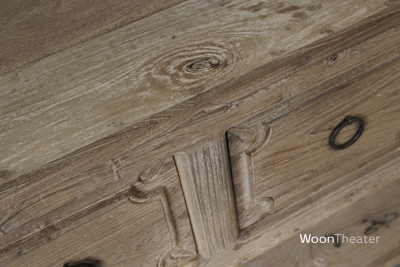 Origineel oude wandtafel met lade