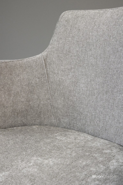 Comfortabele eetkamerstoel met armen | Fynn