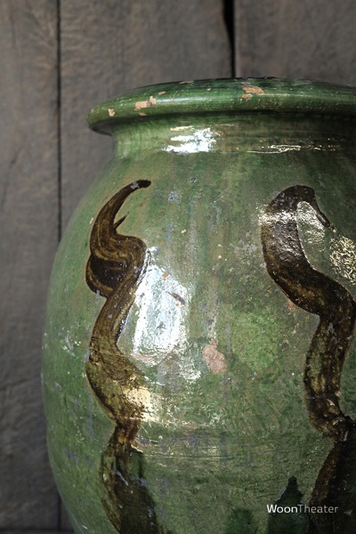 Vintage pot groen | China