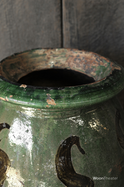 Vintage pot groen | China
