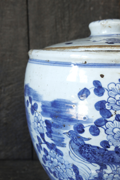 Vintage pot met deksel | China