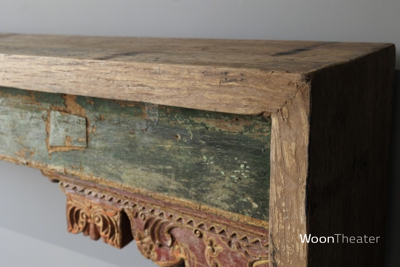Bijzondere oude wandtafel | India
