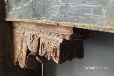 Bijzondere oude wandtafel | India