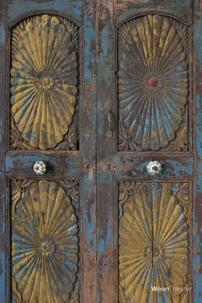 Origineel oud raamluik | India