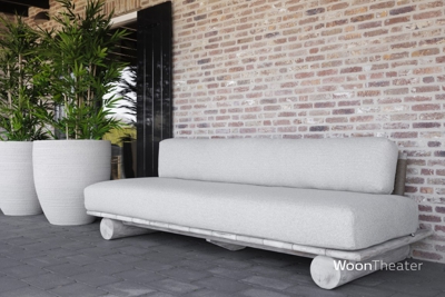 Luxe buitensofa / daybed | Diverse stoffen | Edge by Gommaire