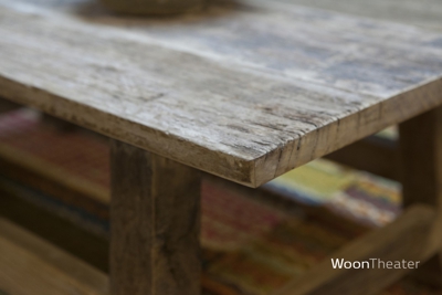 Landelijke salontafel | oud hout