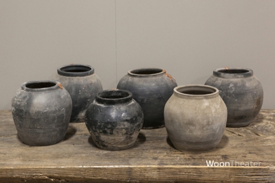 Oude stenen pot | XS | China