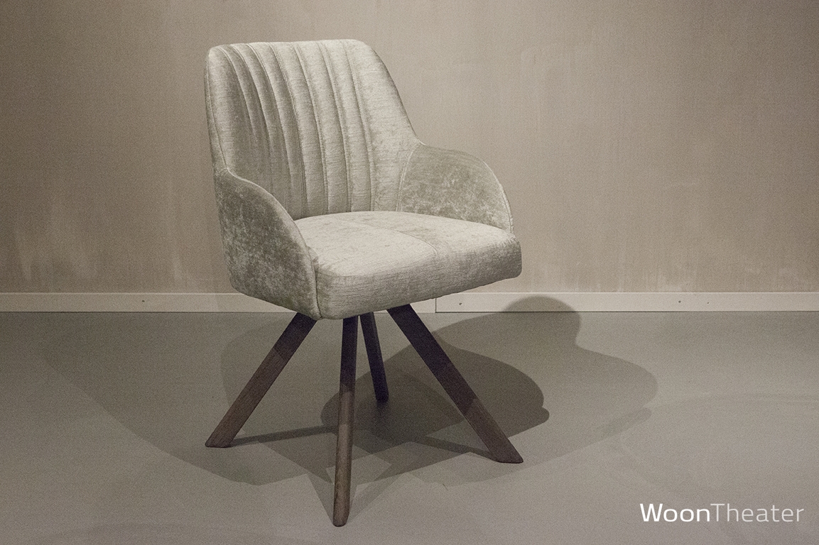 Set/6 luxe eetkamer (kuip)stoel | Monterio Showmodel