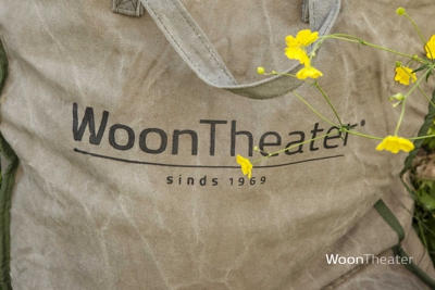 Oude canvas shopper by WoonTheater 