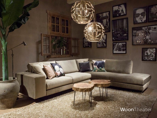 Luxueuze loungebank | maatwerk | velvet | Scot