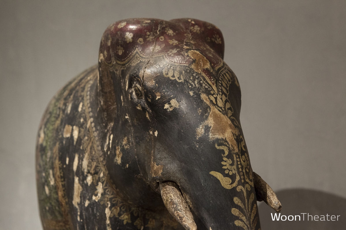 Antiek beeld | Olifant | India