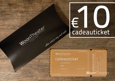 Tien euro | WoonTheater Cadeauticket 
