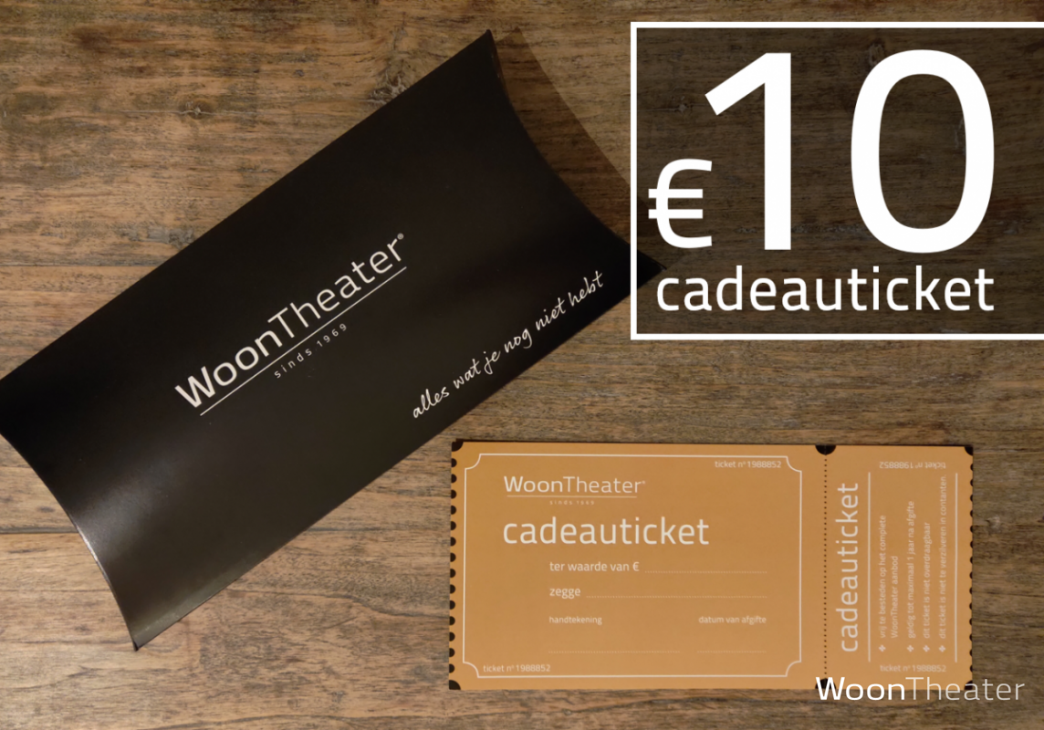 Tien euro | WoonTheater Cadeauticket 