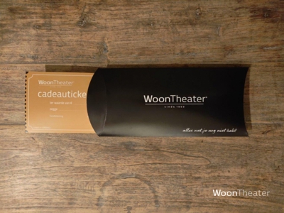 Twintig euro | WoonTheater Cadeauticket